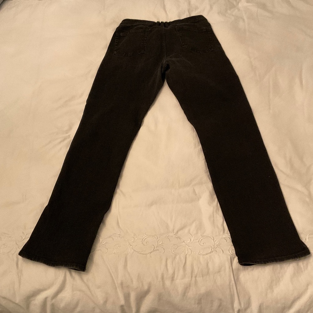 Kut from the Kloth Black Straight Leg Jeans Size 10 - Picture 6 of 6